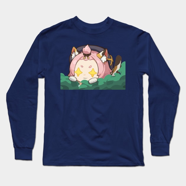 Cat Time [Genshin Impact] Long Sleeve T-Shirt by Tad